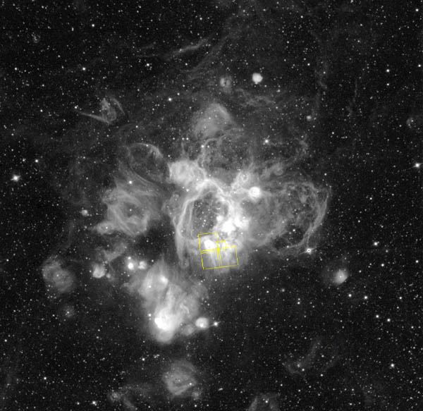 Gaseous streamers flutter in stellar breeze