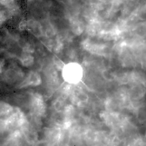 Great Balls of Fire! Hubble Sees Bright Knots Ejected from Brilliant Star