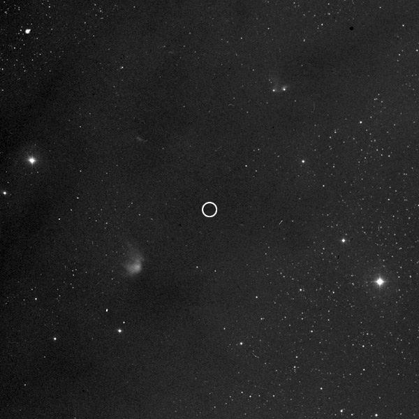 Ground-based (Digitized Sky Survey) image of TMR-1C region