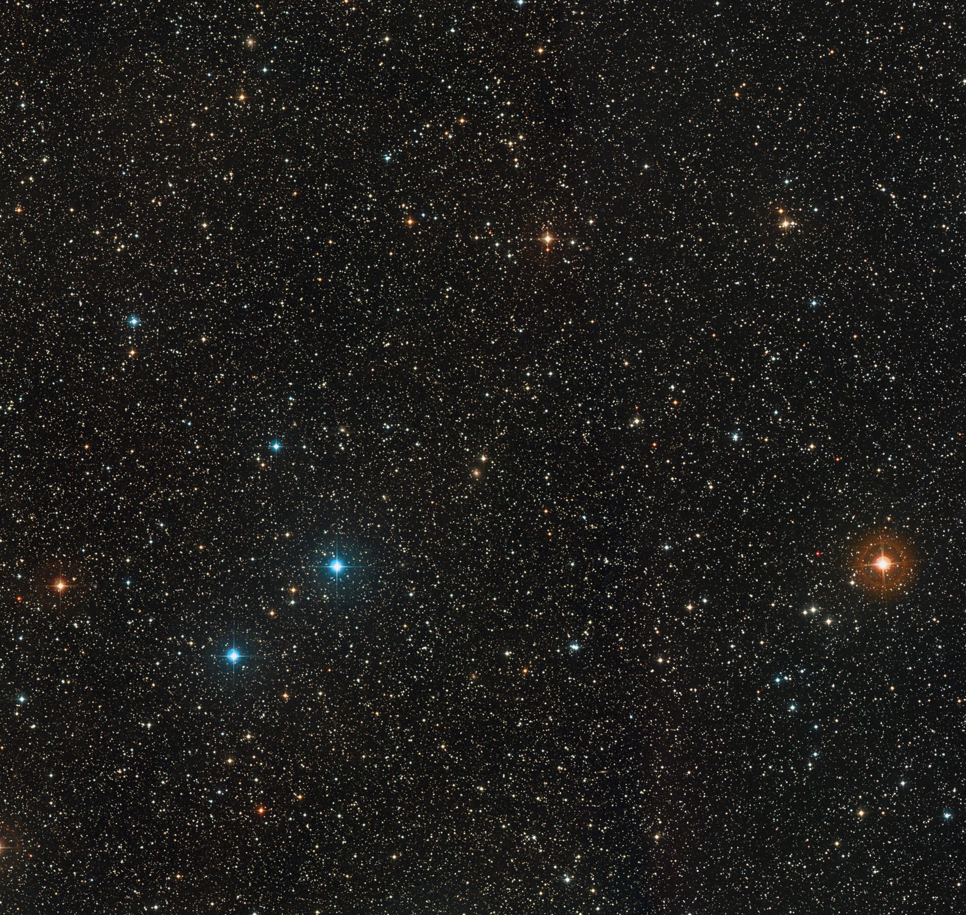 Ground-based image of the area around HAT-P-11