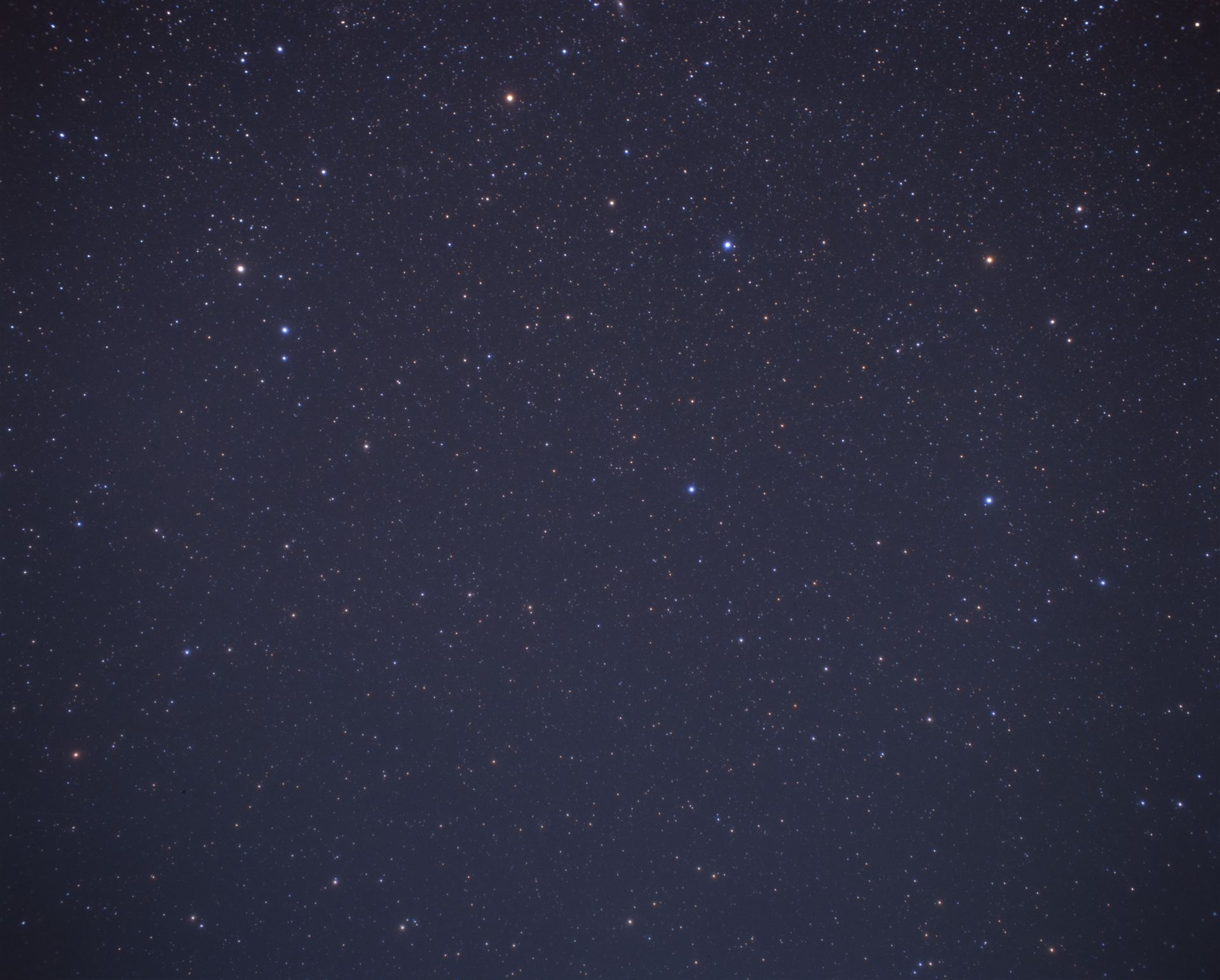 Ground-based, wide-field image of the ZwCl0024+1652 region