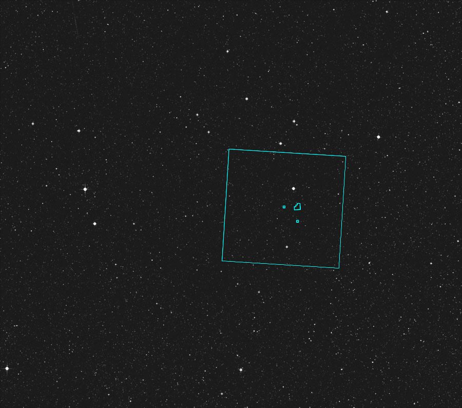 HDF-S on ground based image