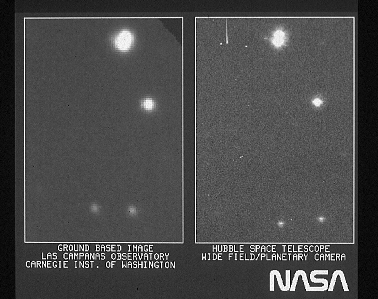 HST WCPC first light image