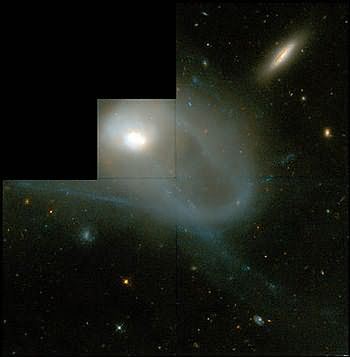 HSTWFPC2 image of galaxy NGC 3921