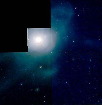 HSTWFPC2 image of galaxy NGC 7252