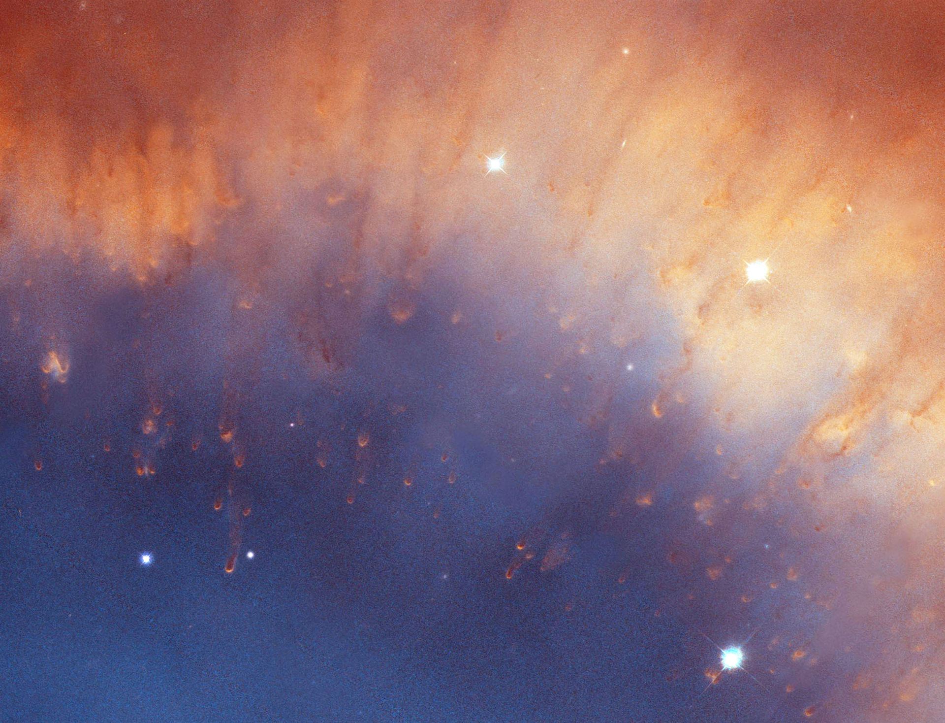 Helix Nebula Detail Image 2