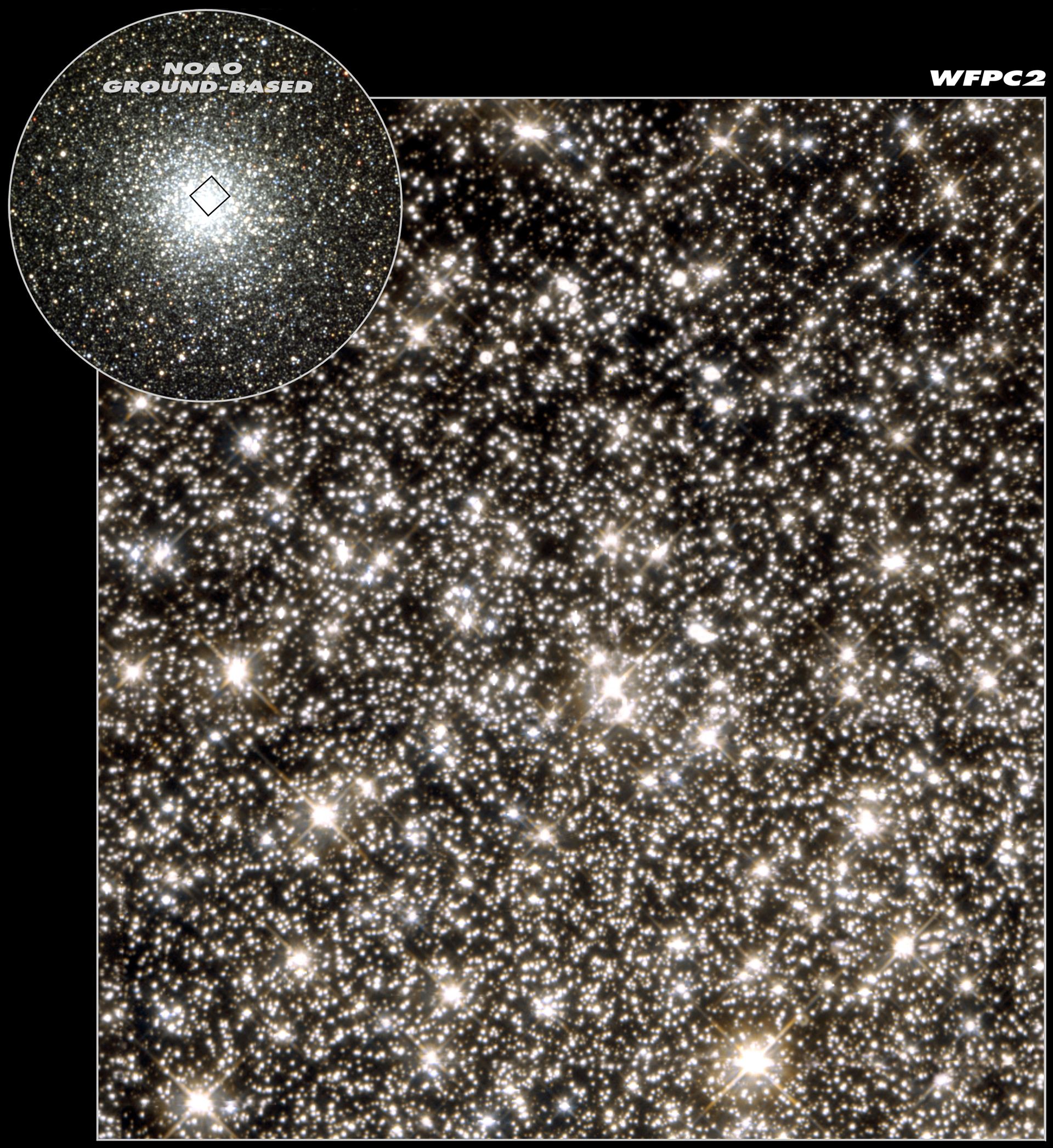 Hint of planet-sized drifters bewilders Hubble scientists (combined view)