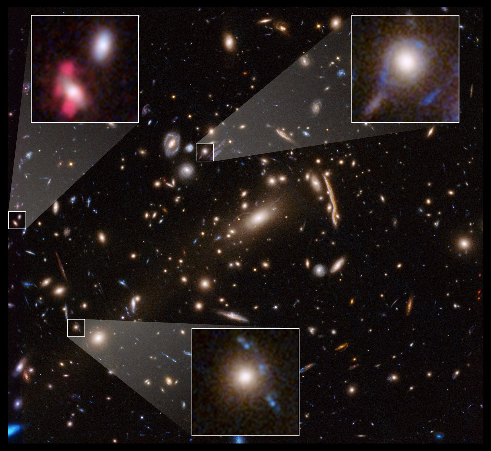 Hubble Examines the Galaxy Cluster MACSJ 1206