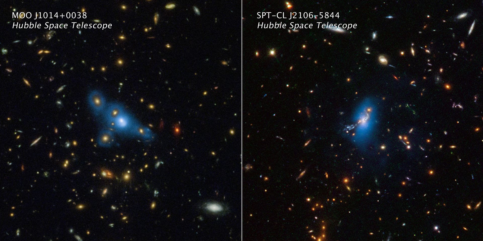 Hubble Finds That Ghost Light Among Galaxies Stretches Far Back In Time
