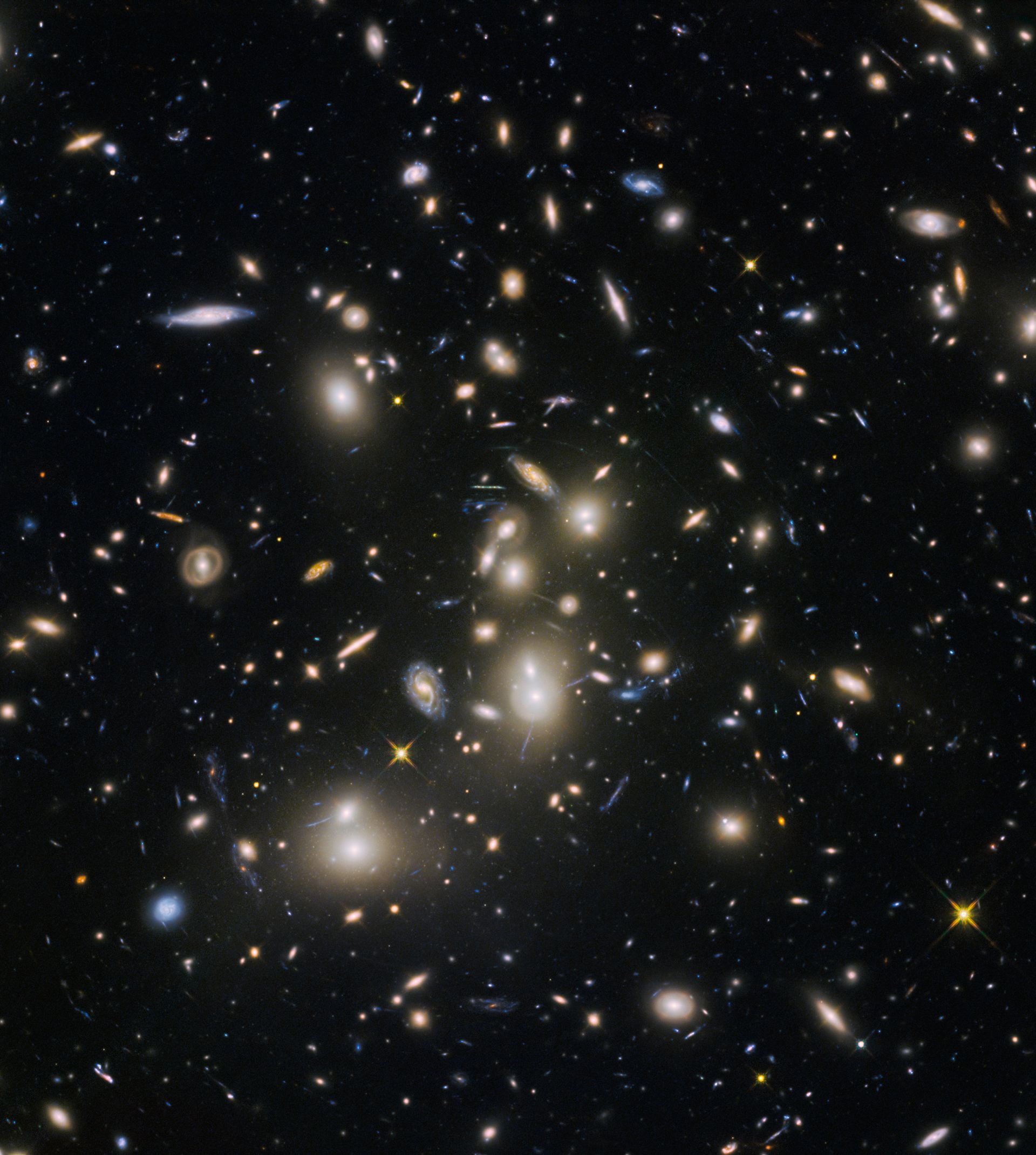 Hubble Frontier Fields view of Abell 2744