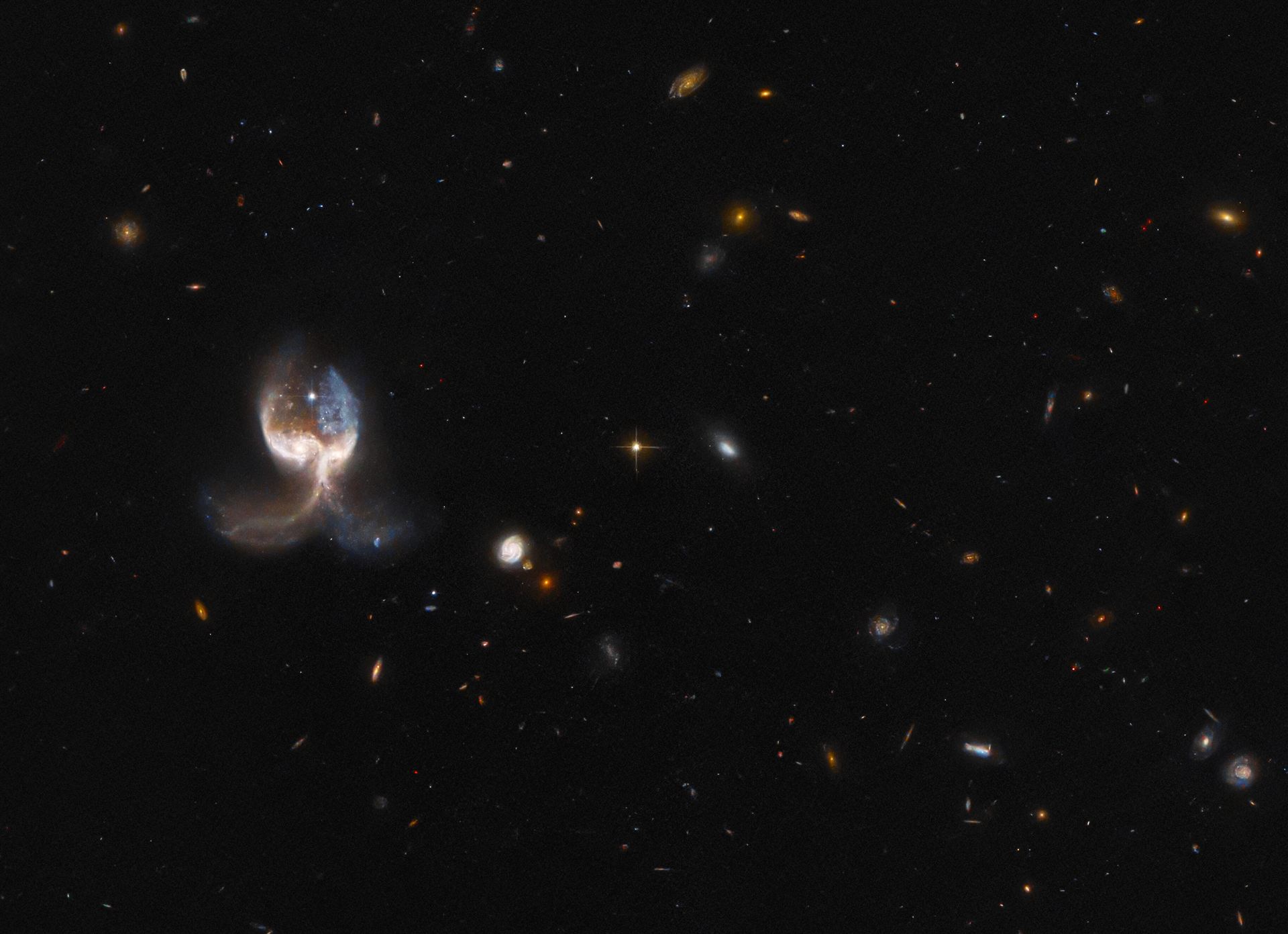 Hubble Inspects a Set of Galactic Wings