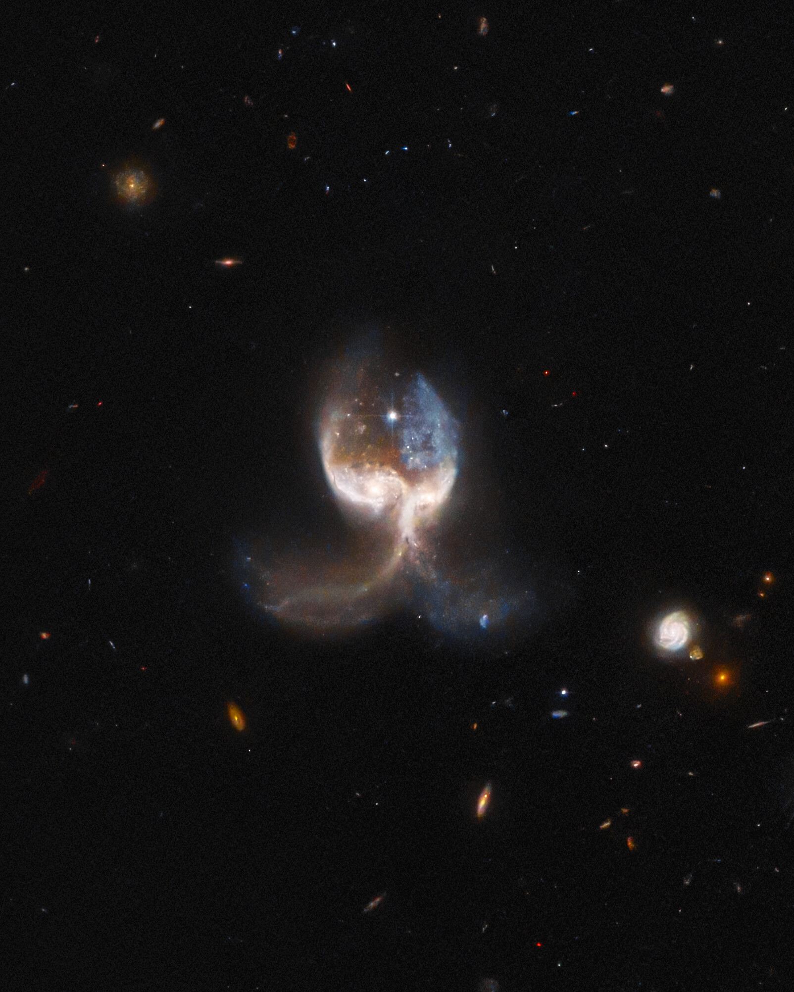 Hubble Inspects a Set of Galactic Wings