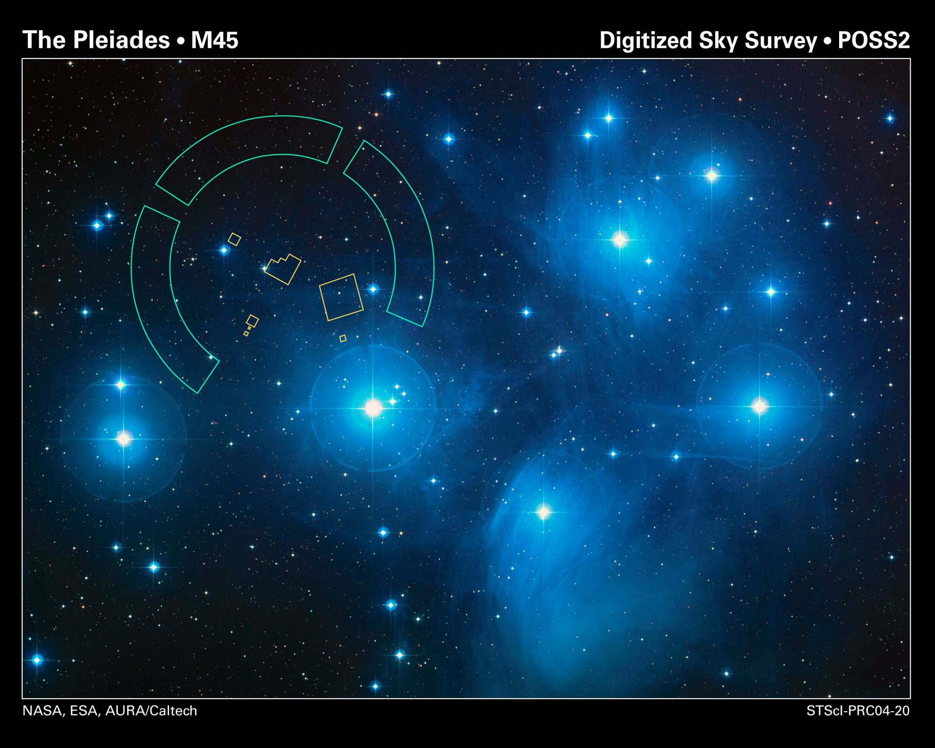Hubble Refines Distance to the Pleiades Star Cluster