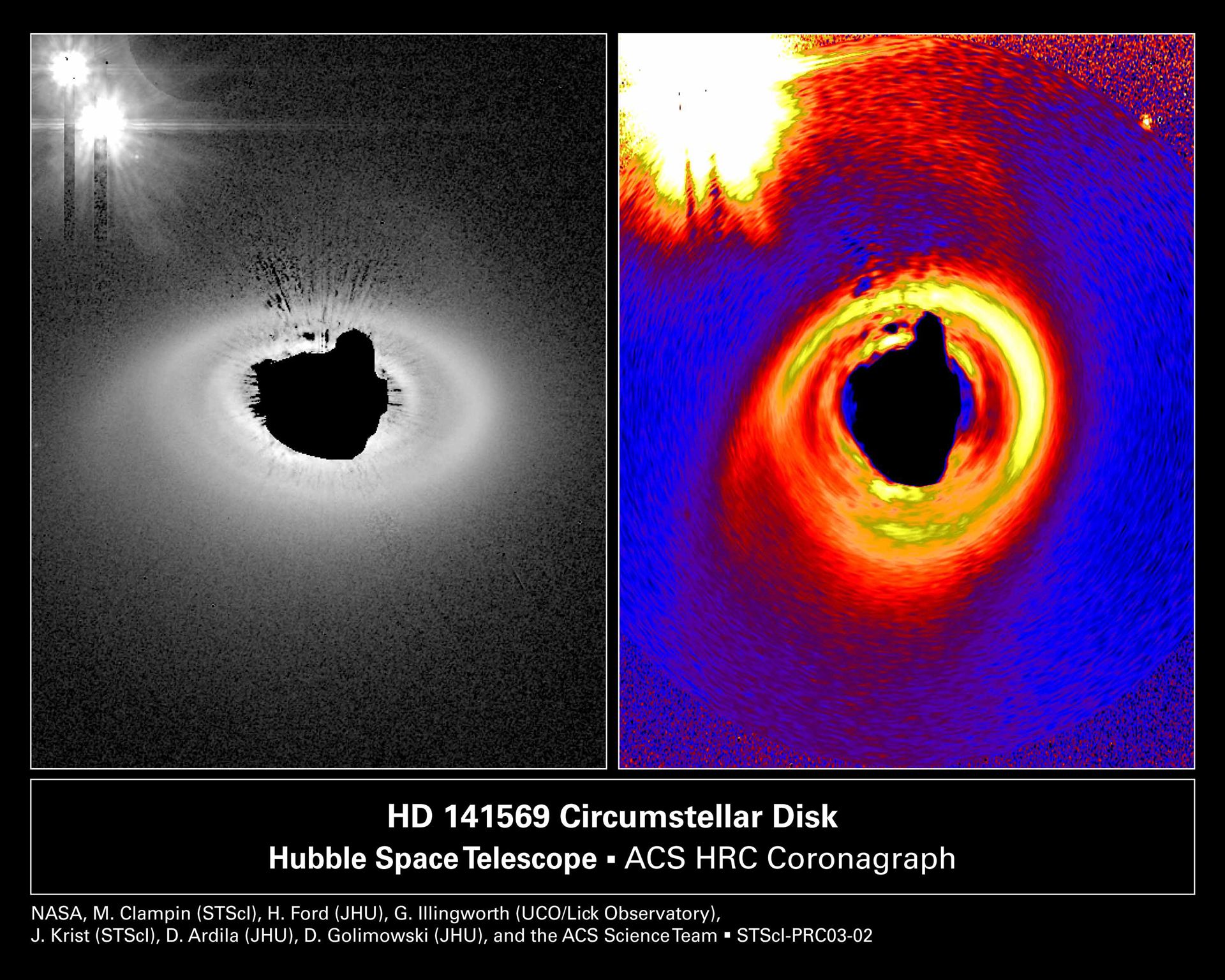 Hubble Reveals Complex Circumstellar Disk
