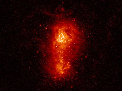 Hubble Shot of I Zw 18