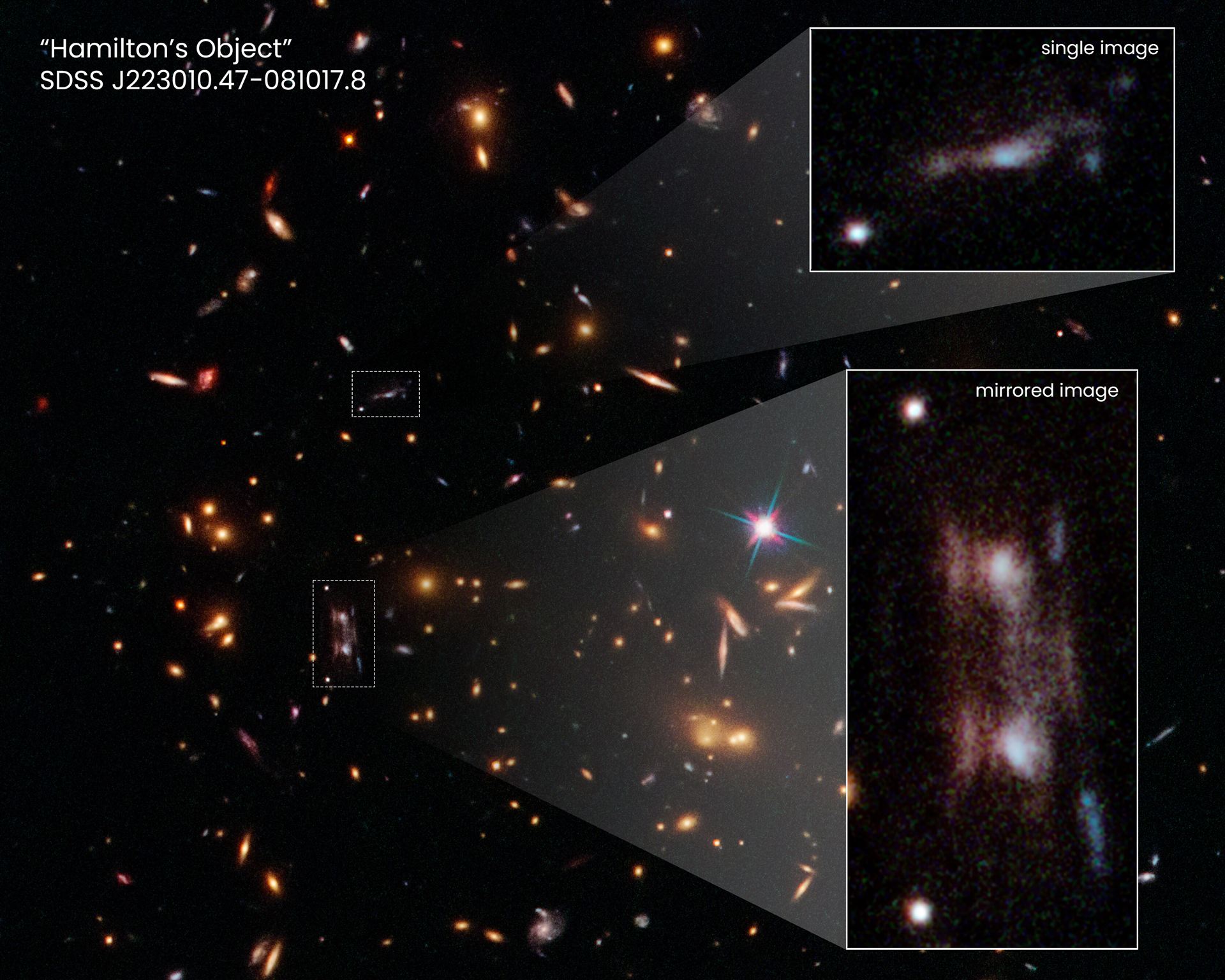 Hubble Showcases Hamilton’s Object