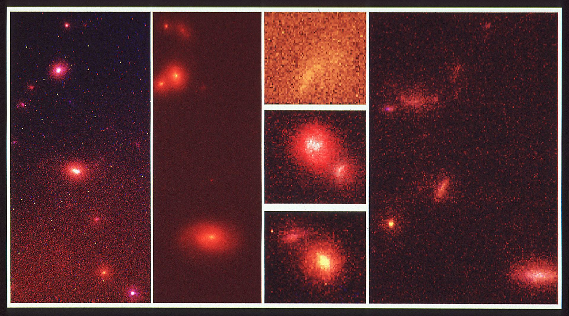 Hubble Space Telescope deep-sky survey reveals embryonic galaxies