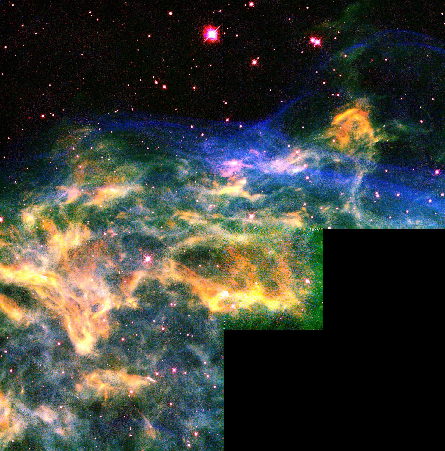 Hubble Watches Star Tear Apart its Neighborhood