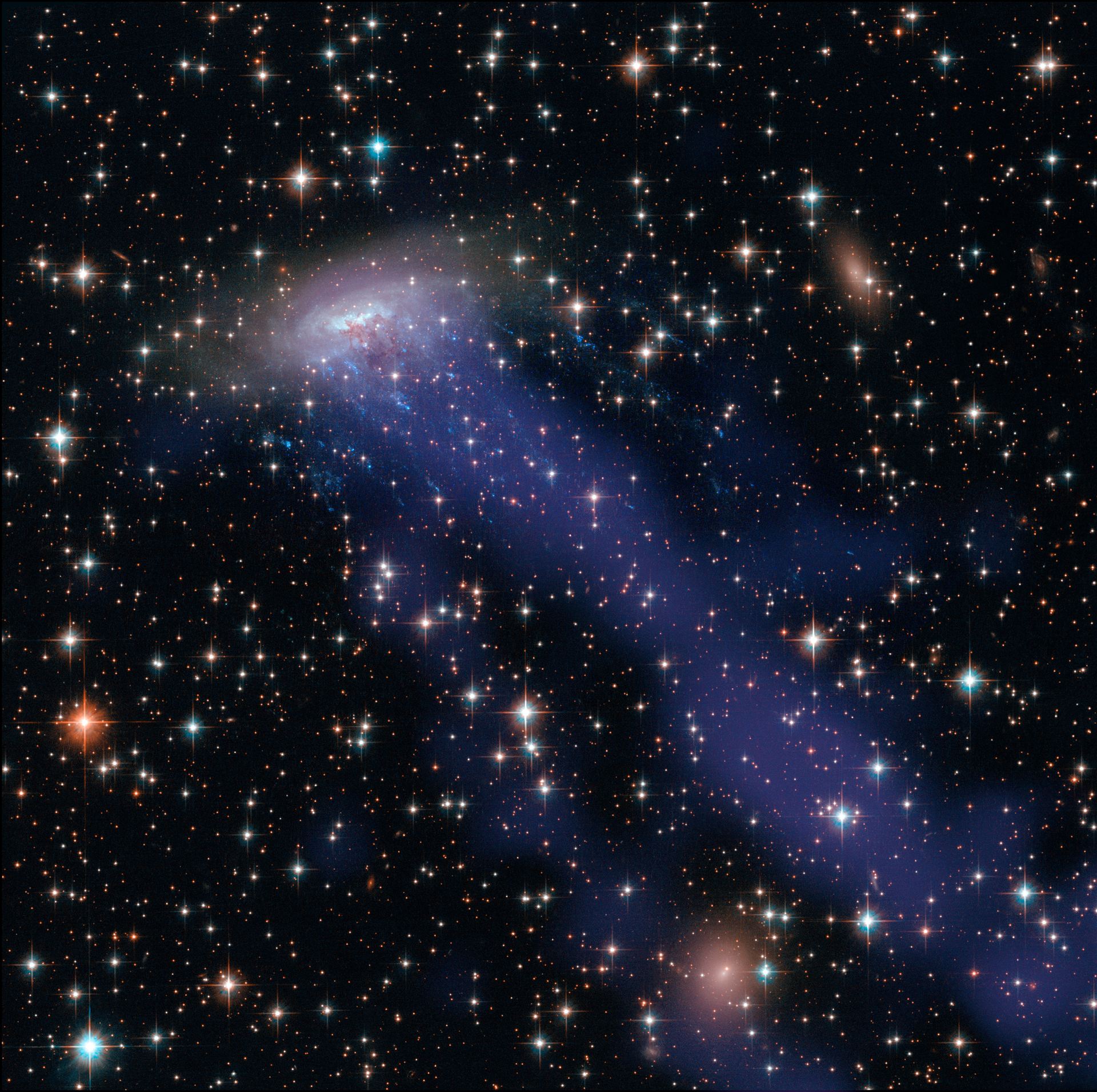 Hubble and Chandra composite of ESO 137-001