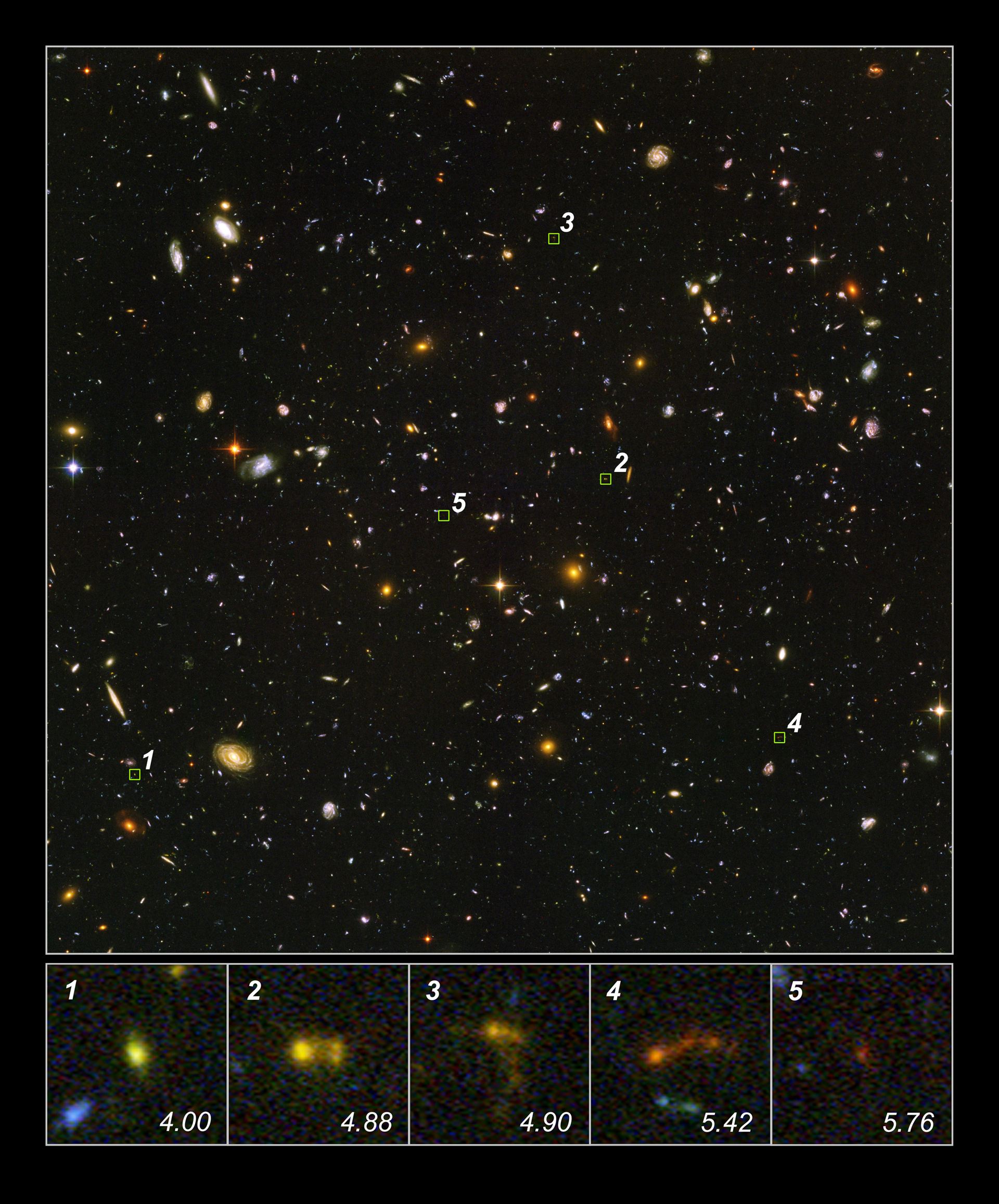 Hubble and Spitzer Uncover Smallest Galaxy Building Blocks
