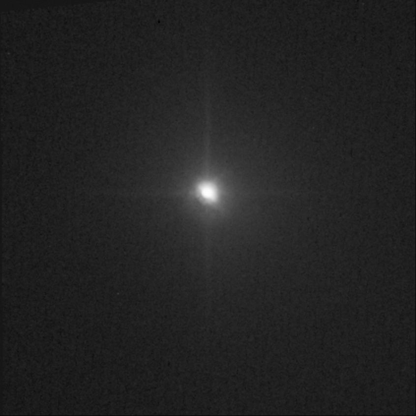 Hubble captures Deep Impact&rsquo;s collision with a comet (view 12 minutes after impact)