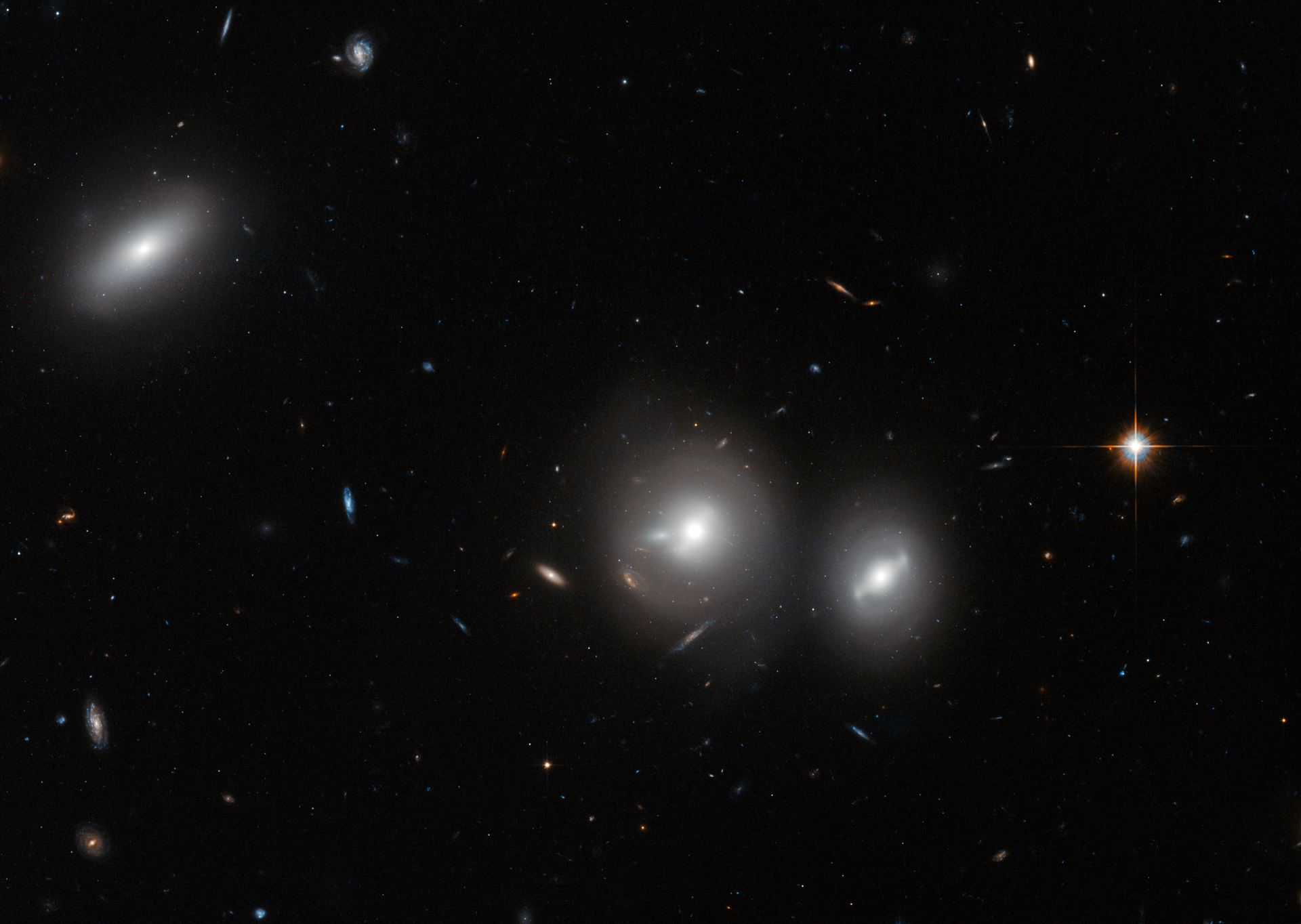 Hubble close-up on the Coma Cluster
