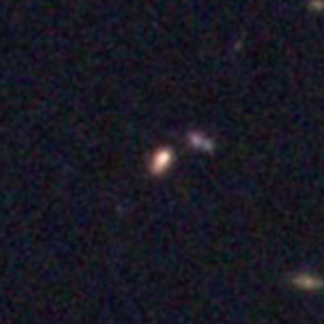 Hubble galaxy at redshift z = 2.8
