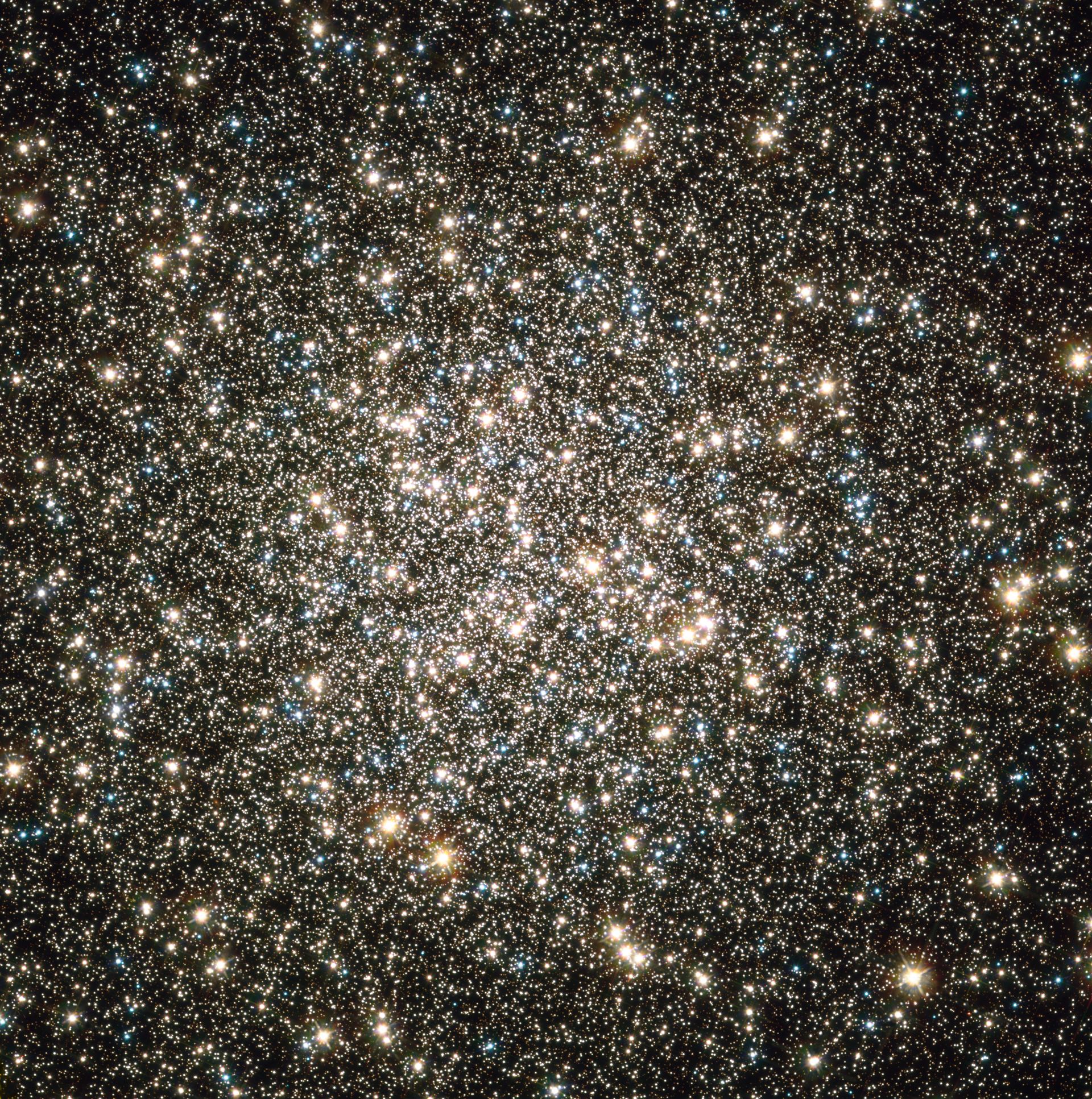 Hubble image of M13&rsquo;s nucleus