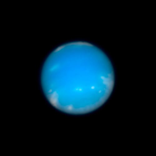 Hubble image of Neptune