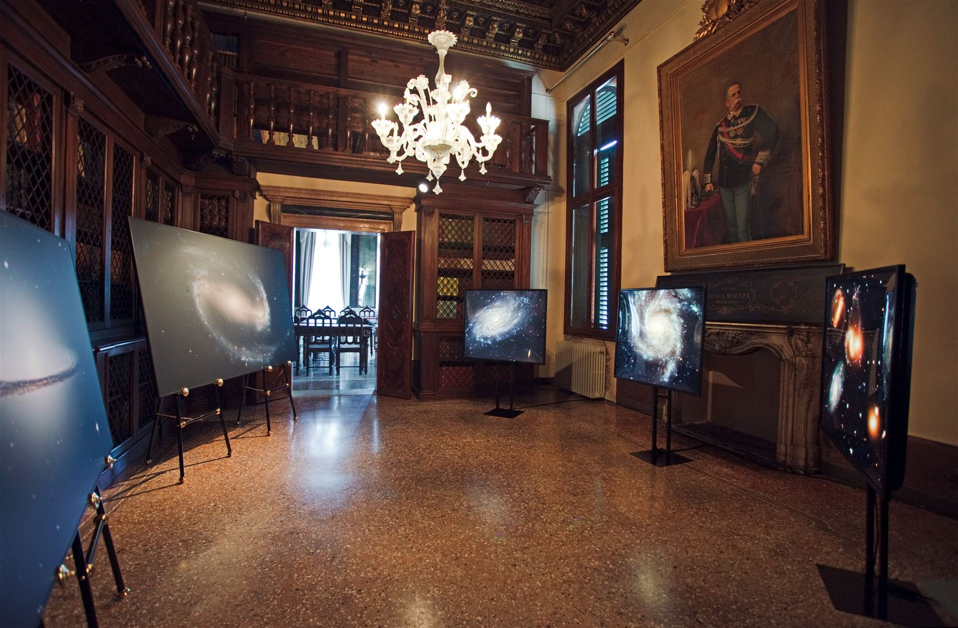 Hubble images on display