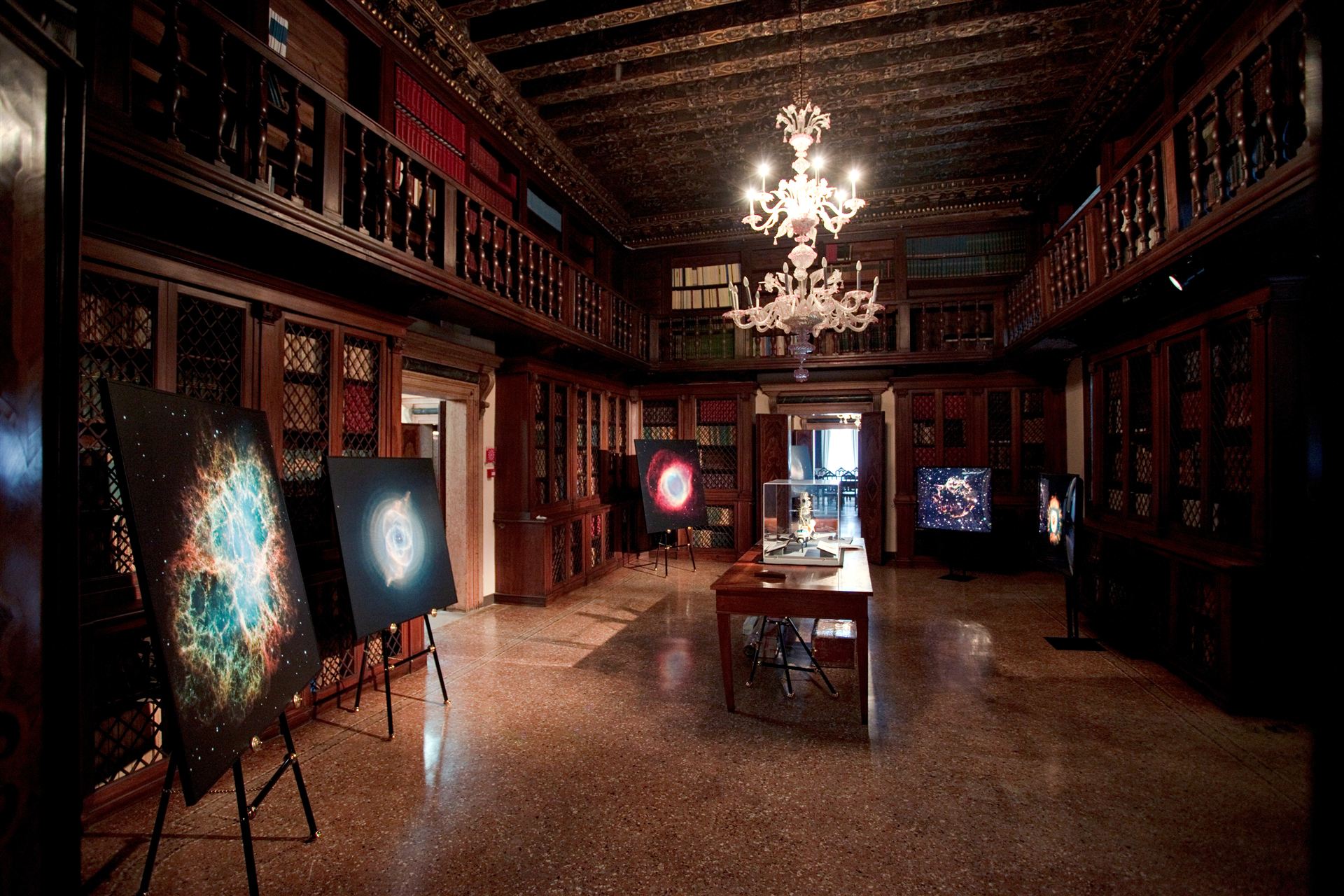 Hubble images on display