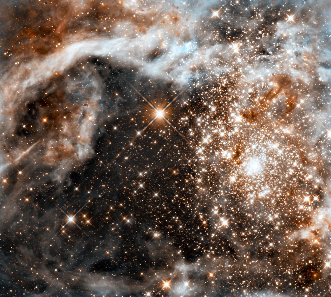 Hubble observes the Large Magellanic Cloud&rsquo;s Star-Forming Region, 30 Doradus