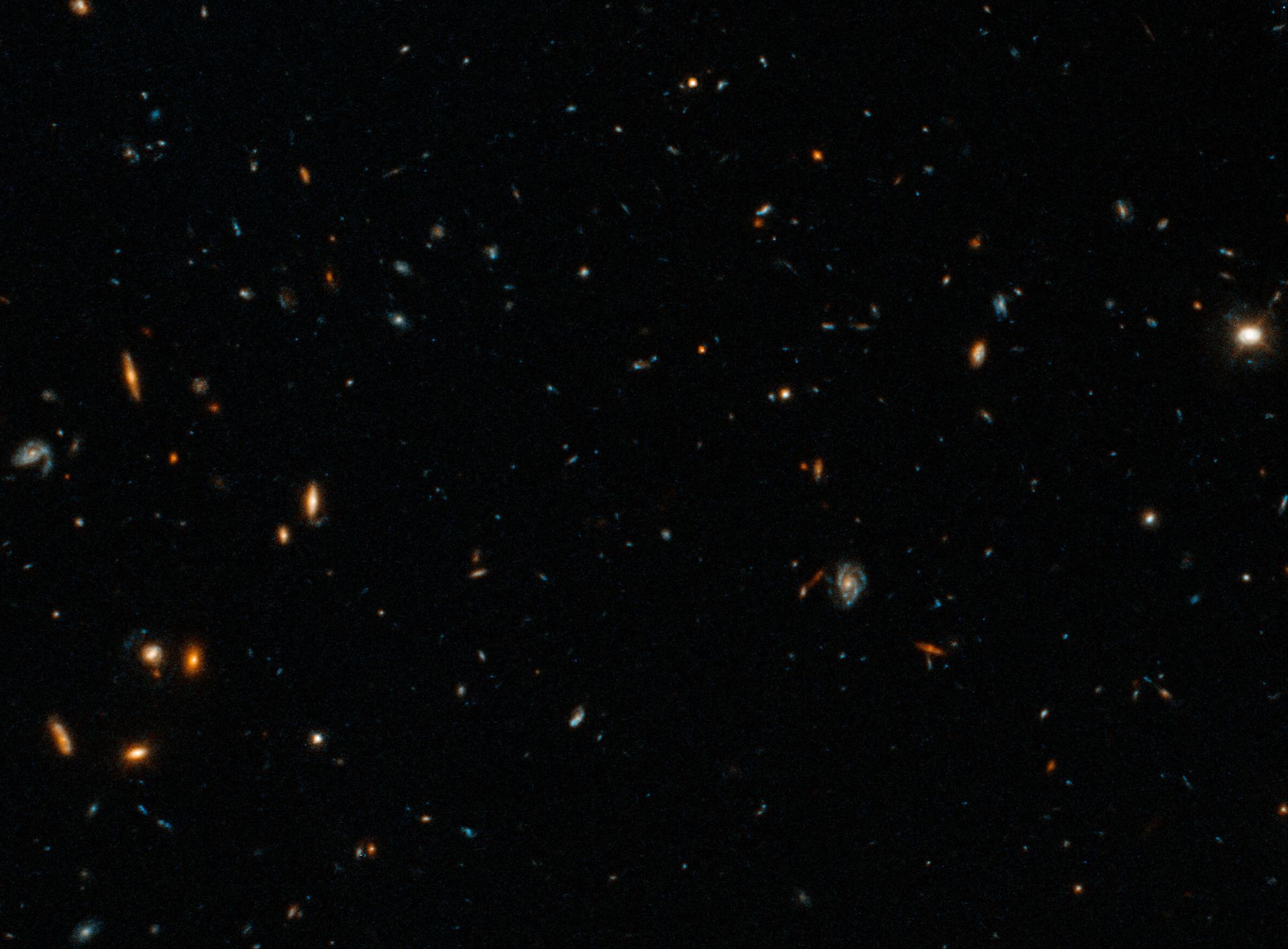 Hubble photographs home of farthest fast radio burst (clean image)
