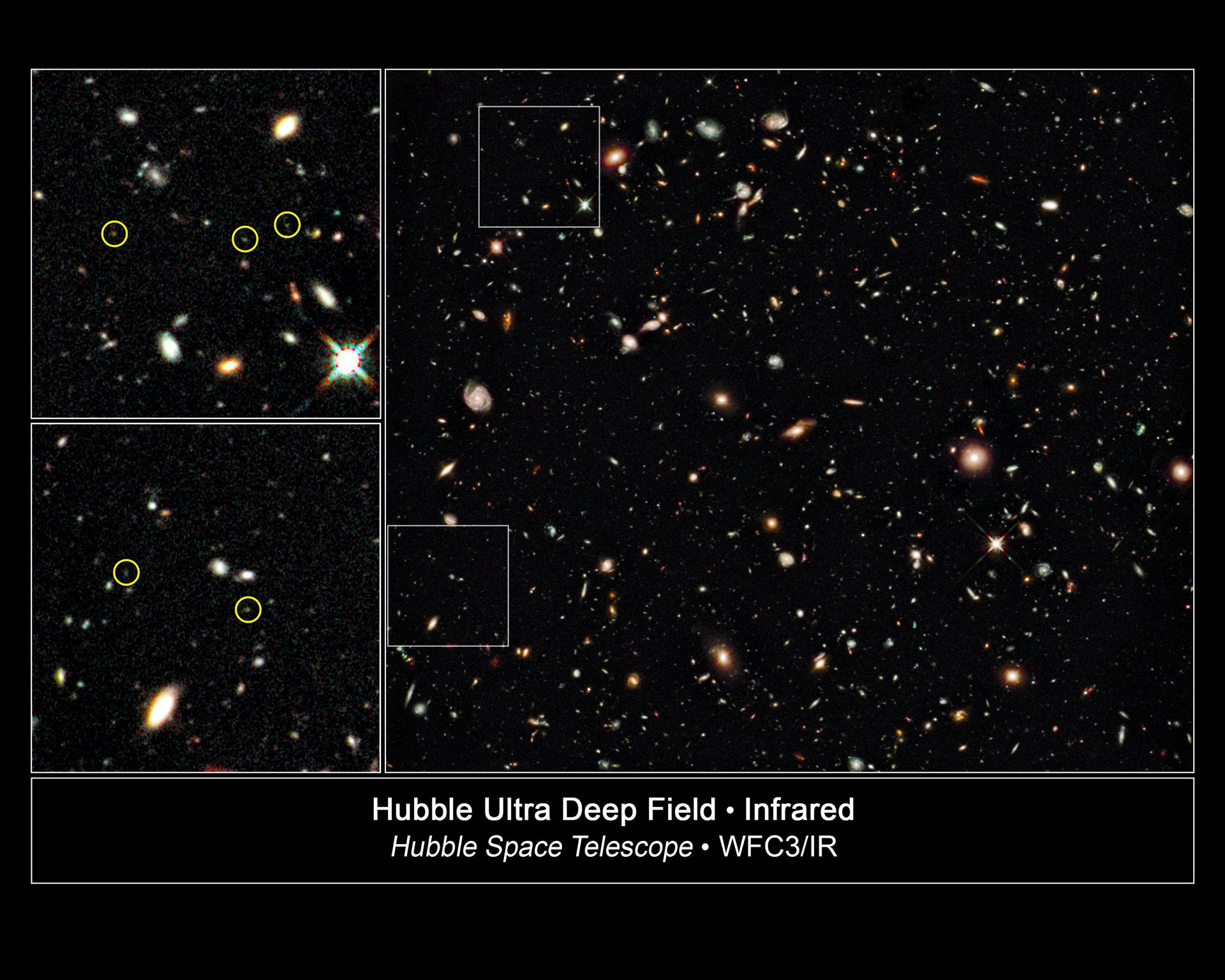 Hubble pinpoints distant galaxies in deepest view of Universe
