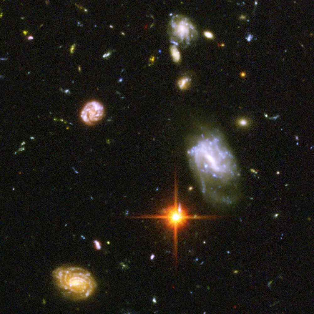 Hubble reveals galactic drama [image 5]