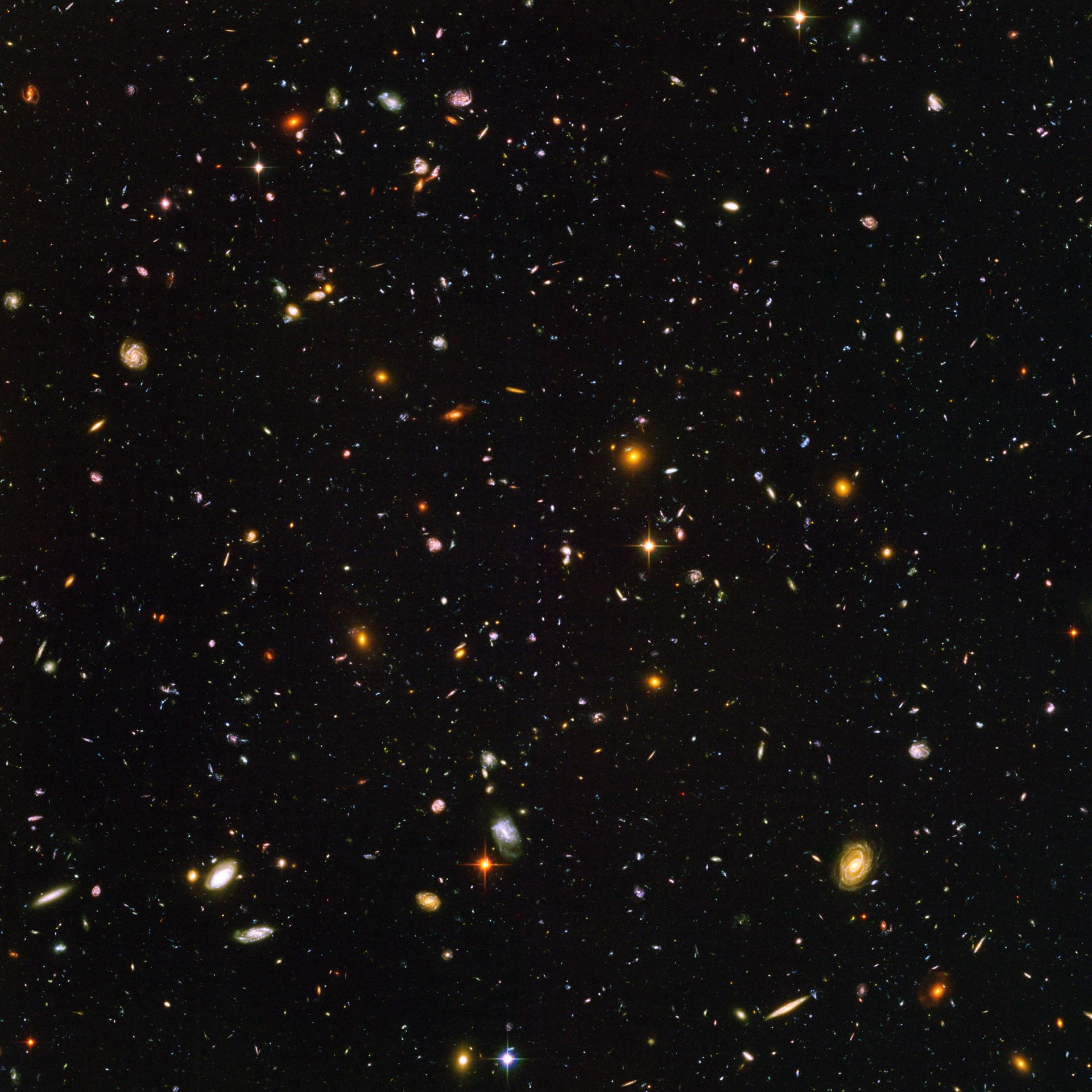 Hubble sees galaxies galore