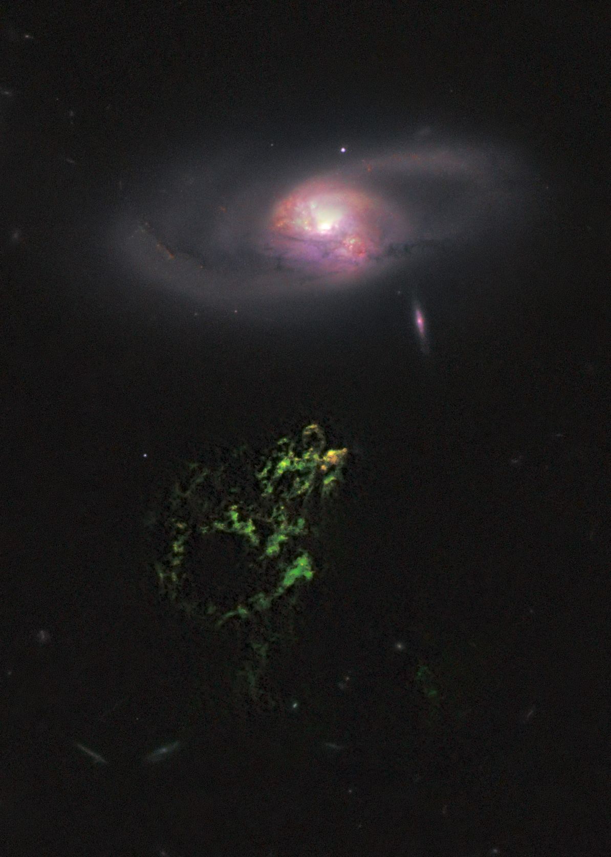 Hubble snaps image of space oddity