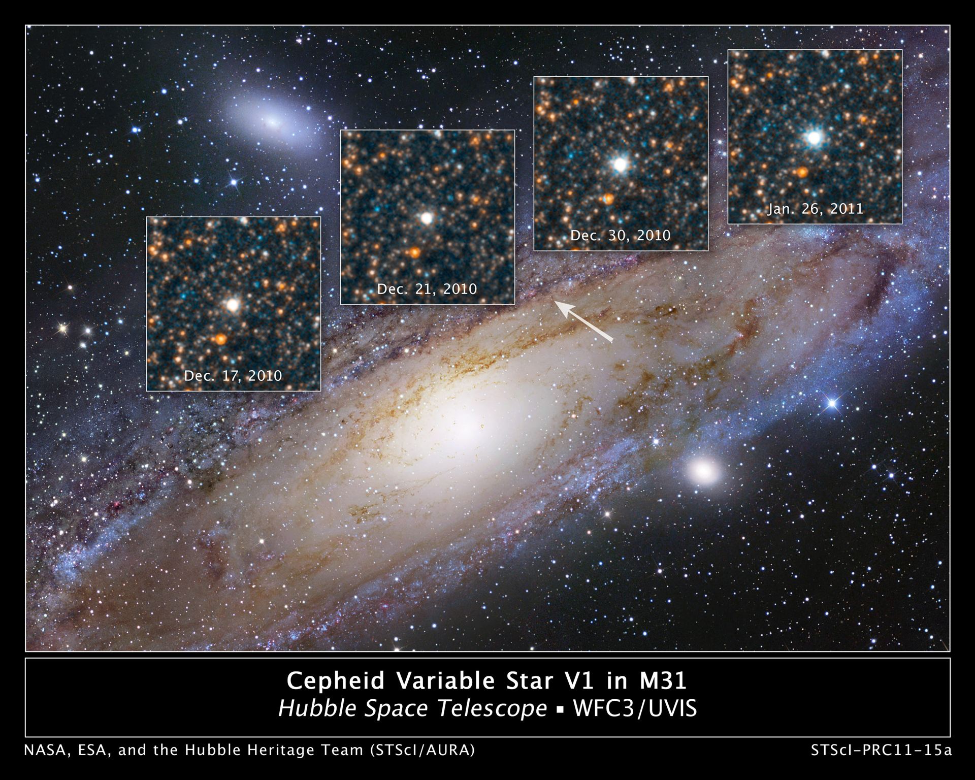 Hubble views the star that changed the Universe