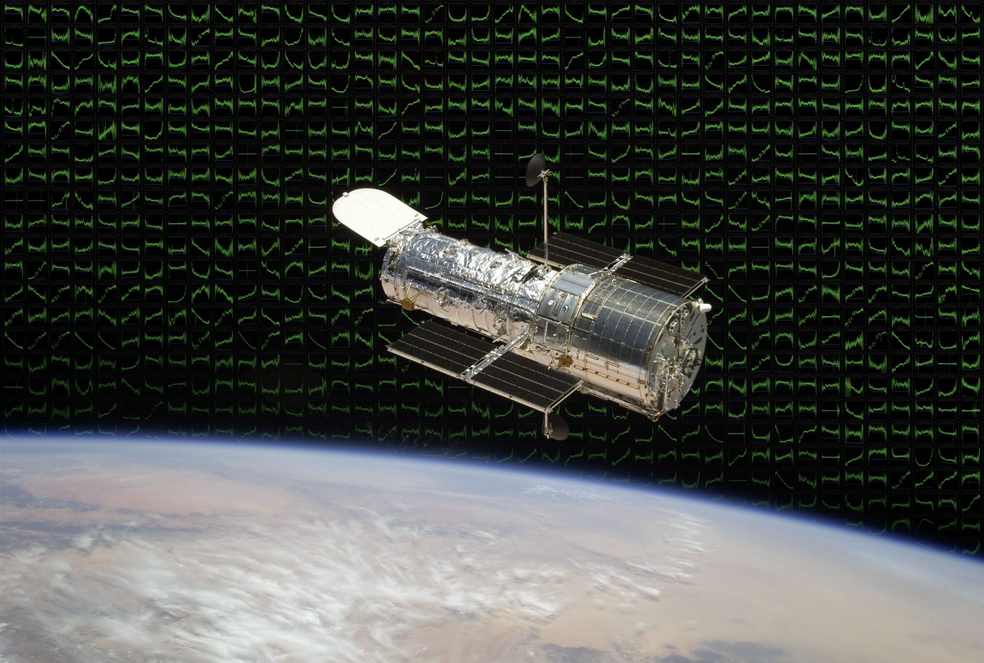 Hubble with spectra from the Space Telescope European Coordinating Facility