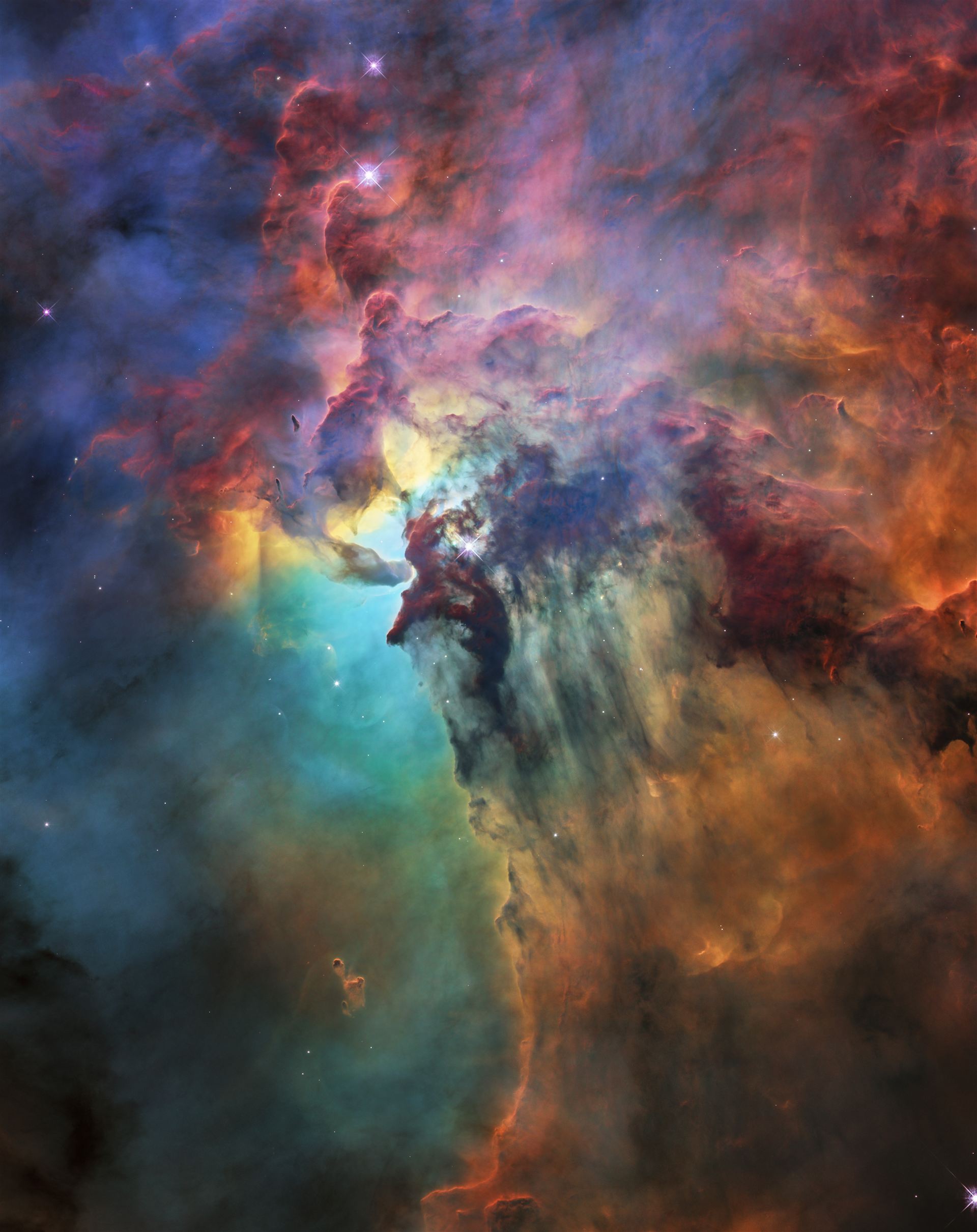 Hubble&rsquo;s 28th birthday picture The Lagoon Nebula