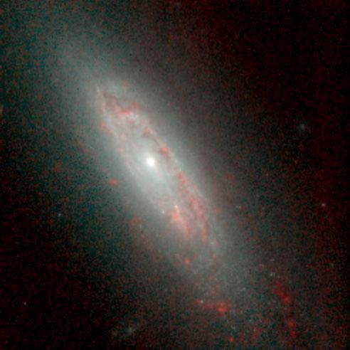 Hubble&rsquo;s Infrared Galaxy Gallery. A View of NGC 3593