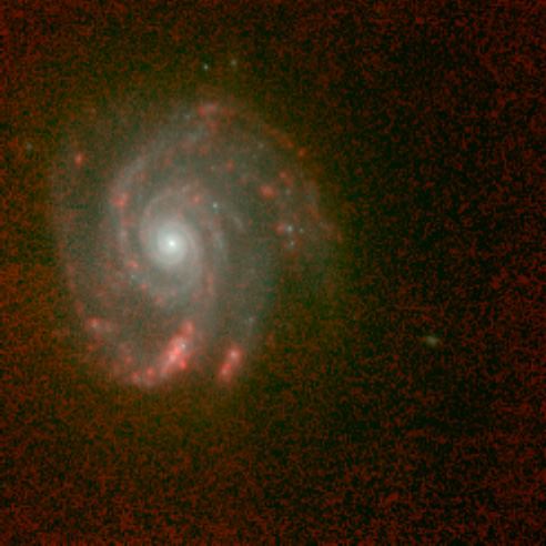 Hubble&rsquo;s Infrared Galaxy Gallery. A View of NGC 5653