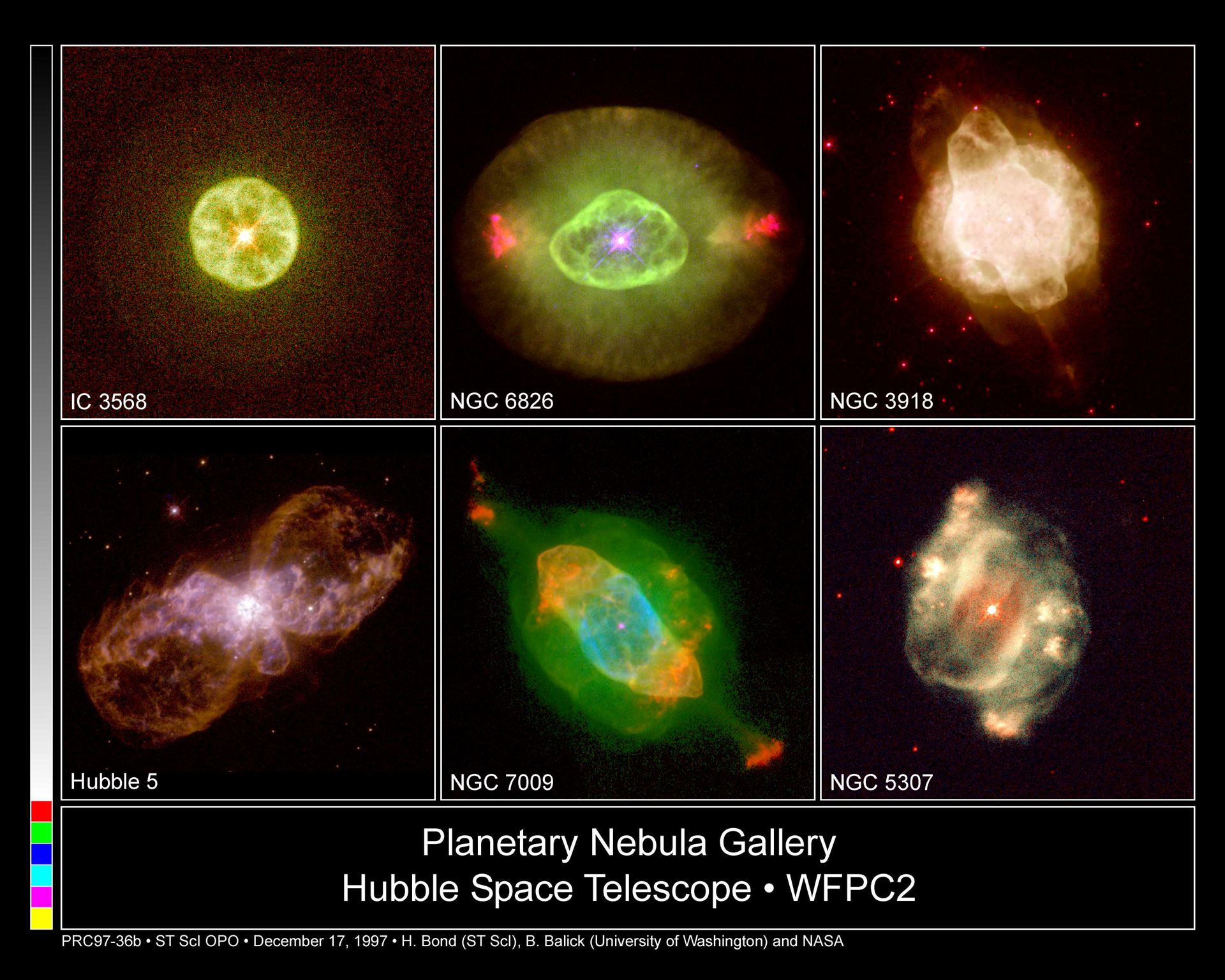 Hubble&rsquo;s Planetary Nebula Gallery