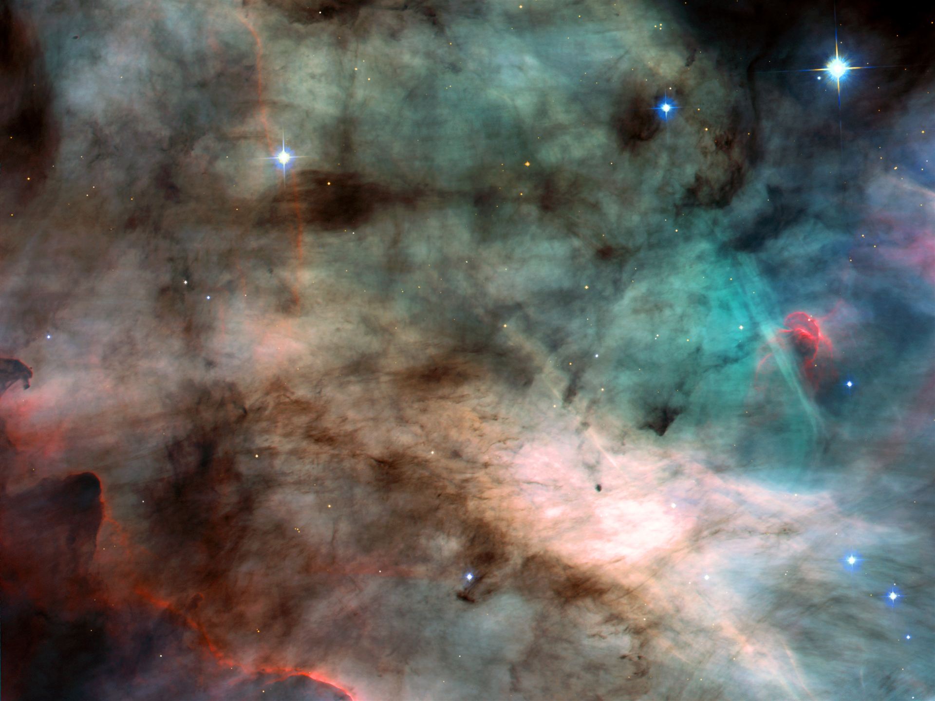Hubble&rsquo;s newest camera eyes hotbed of star formation