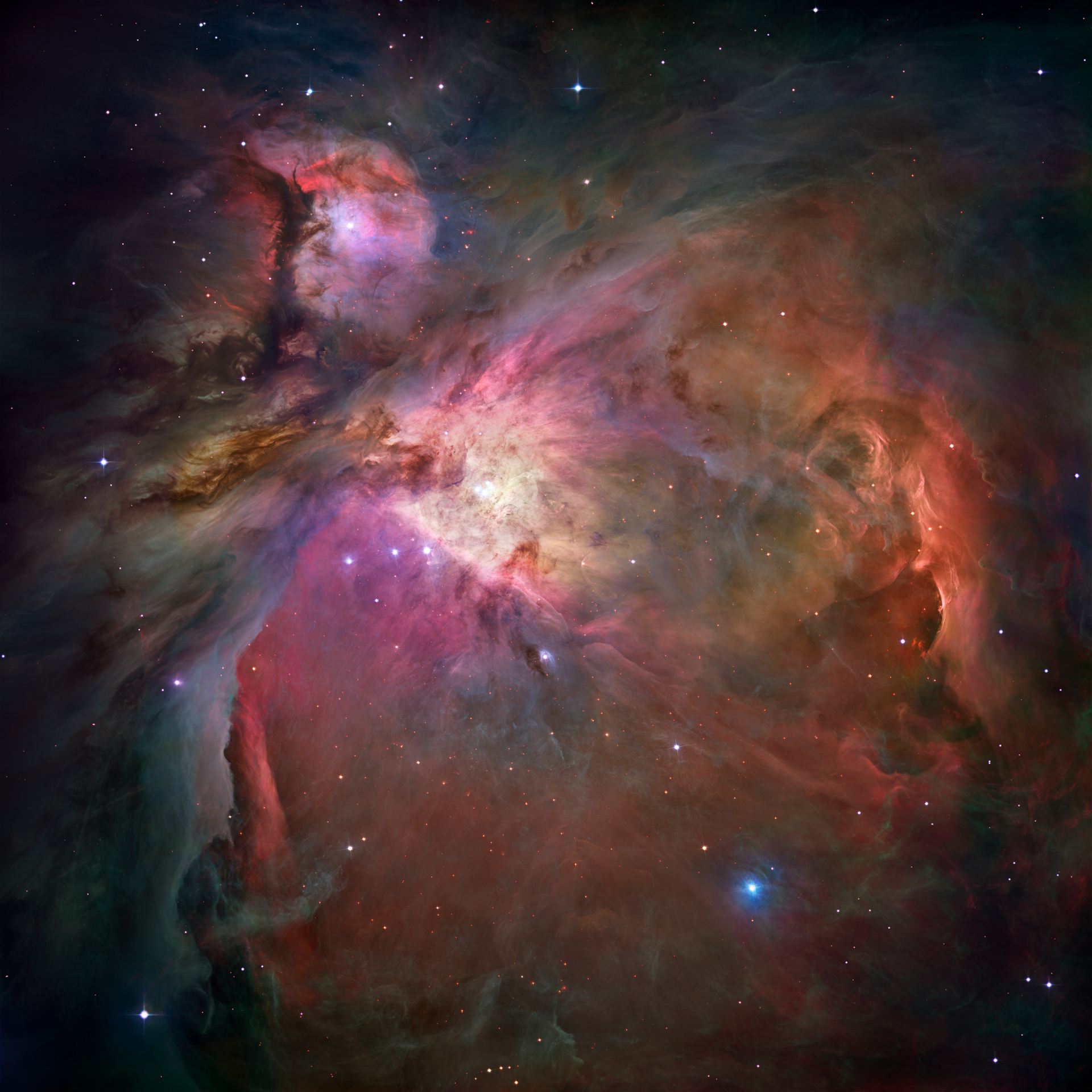 Hubble&rsquo;s sharpest view of the Orion Nebula