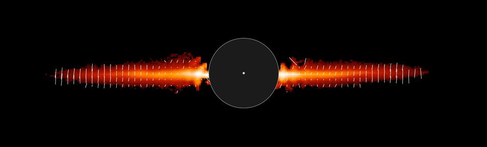 Hubble&rsquo;s snapshot of Debris disk around young star – annotated