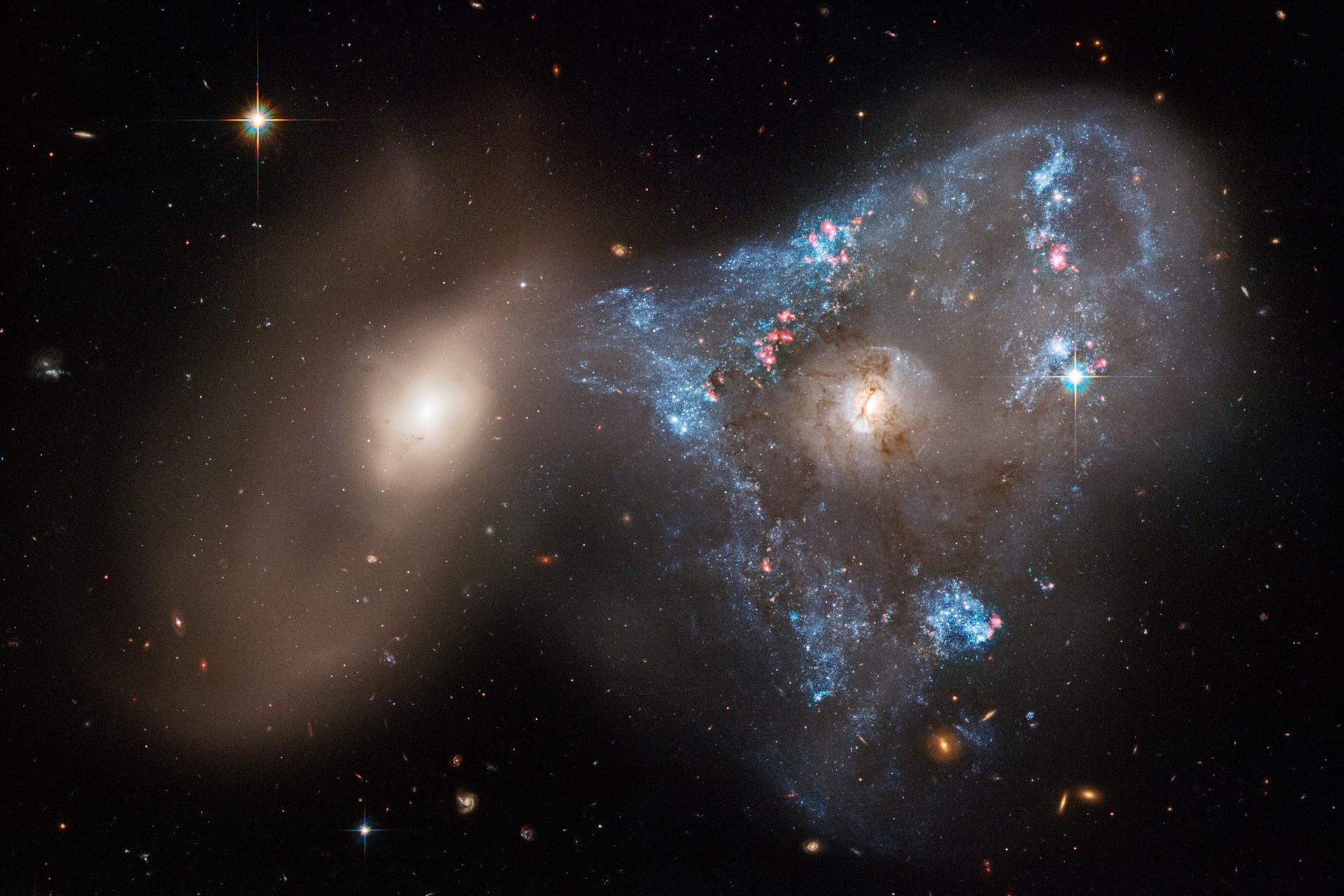 Hubble’s Observation of Arp 143