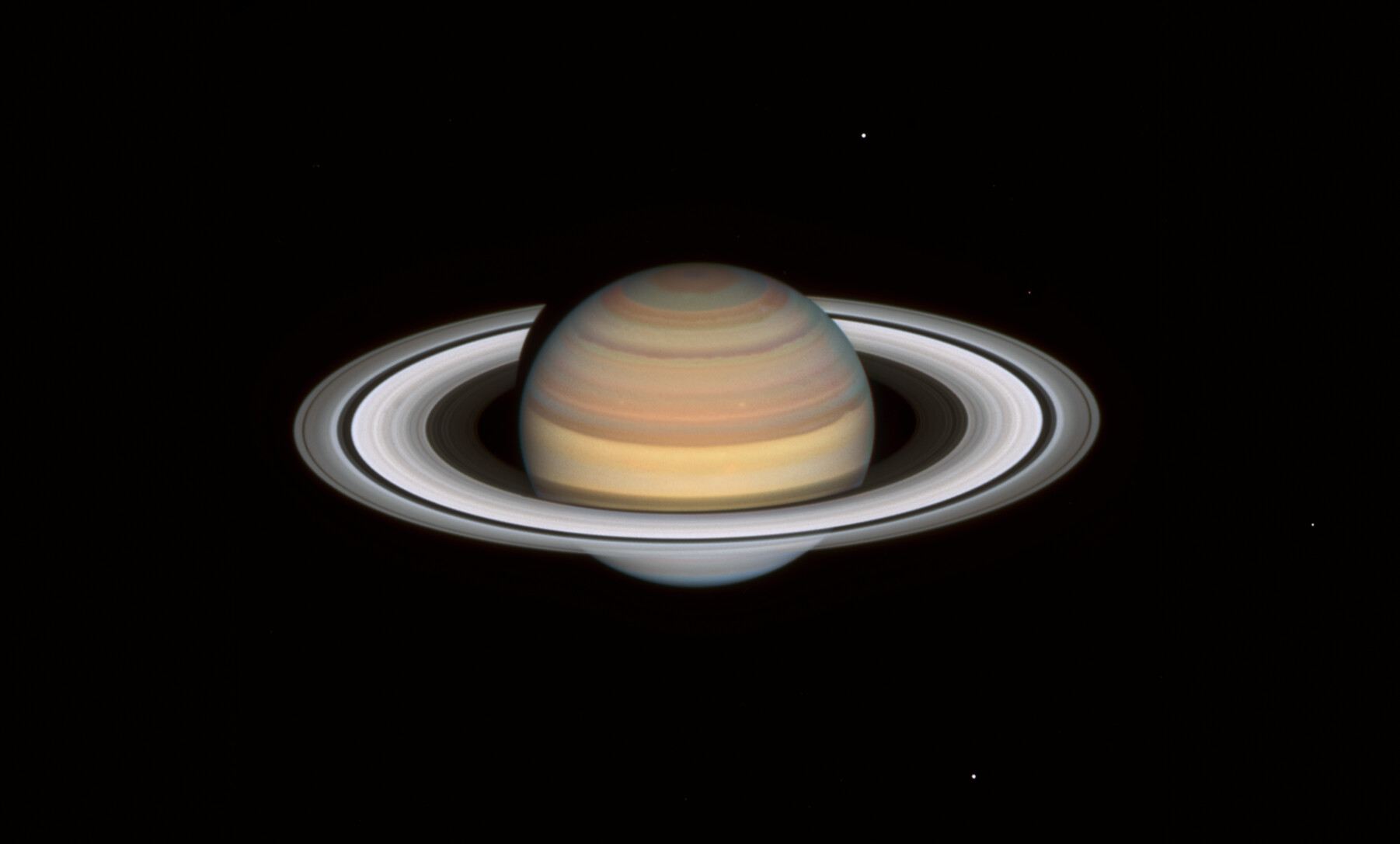 Hubble’s Observation of Saturn in 2021