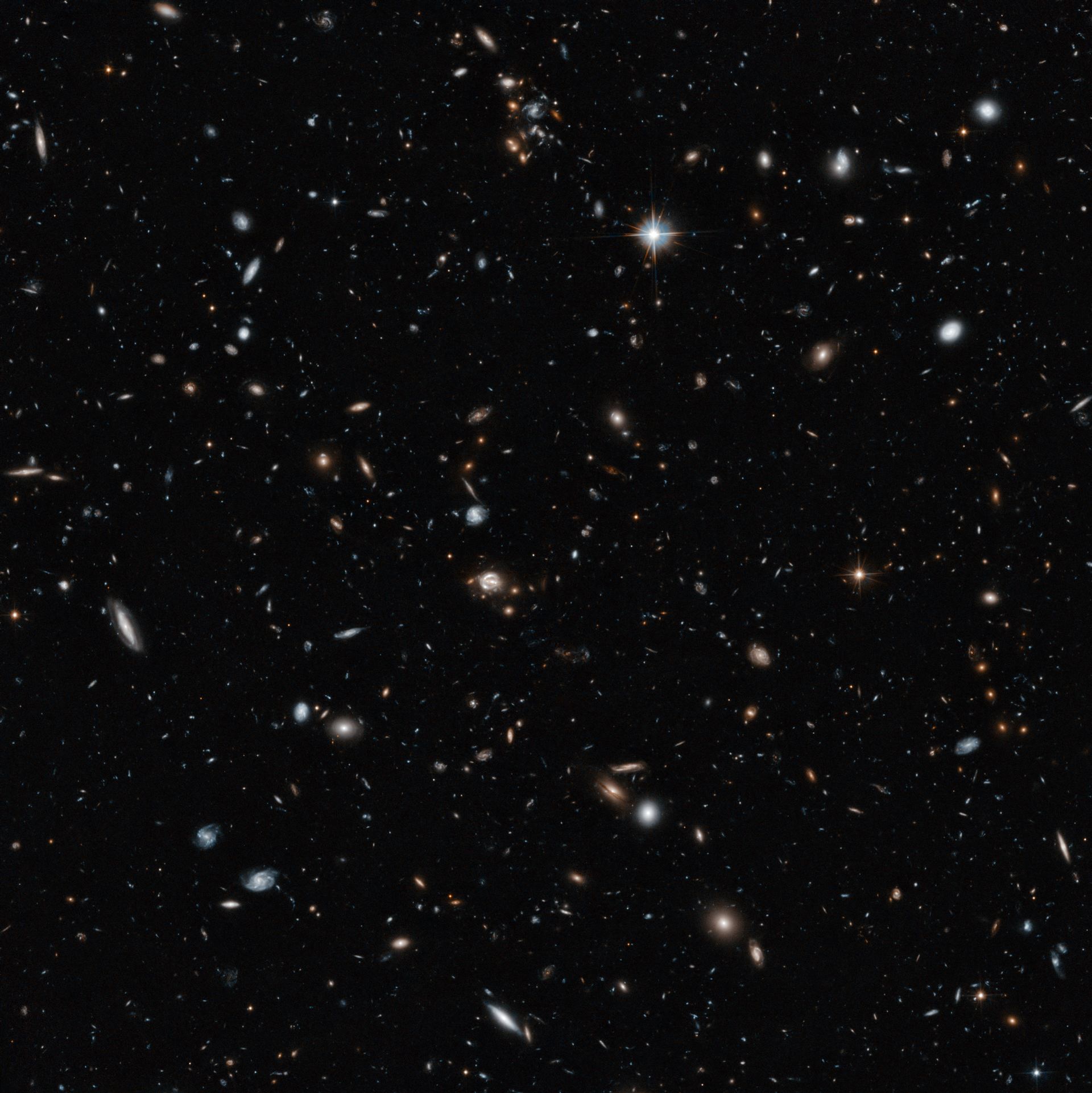 Hubble’s cross-section of the cosmos