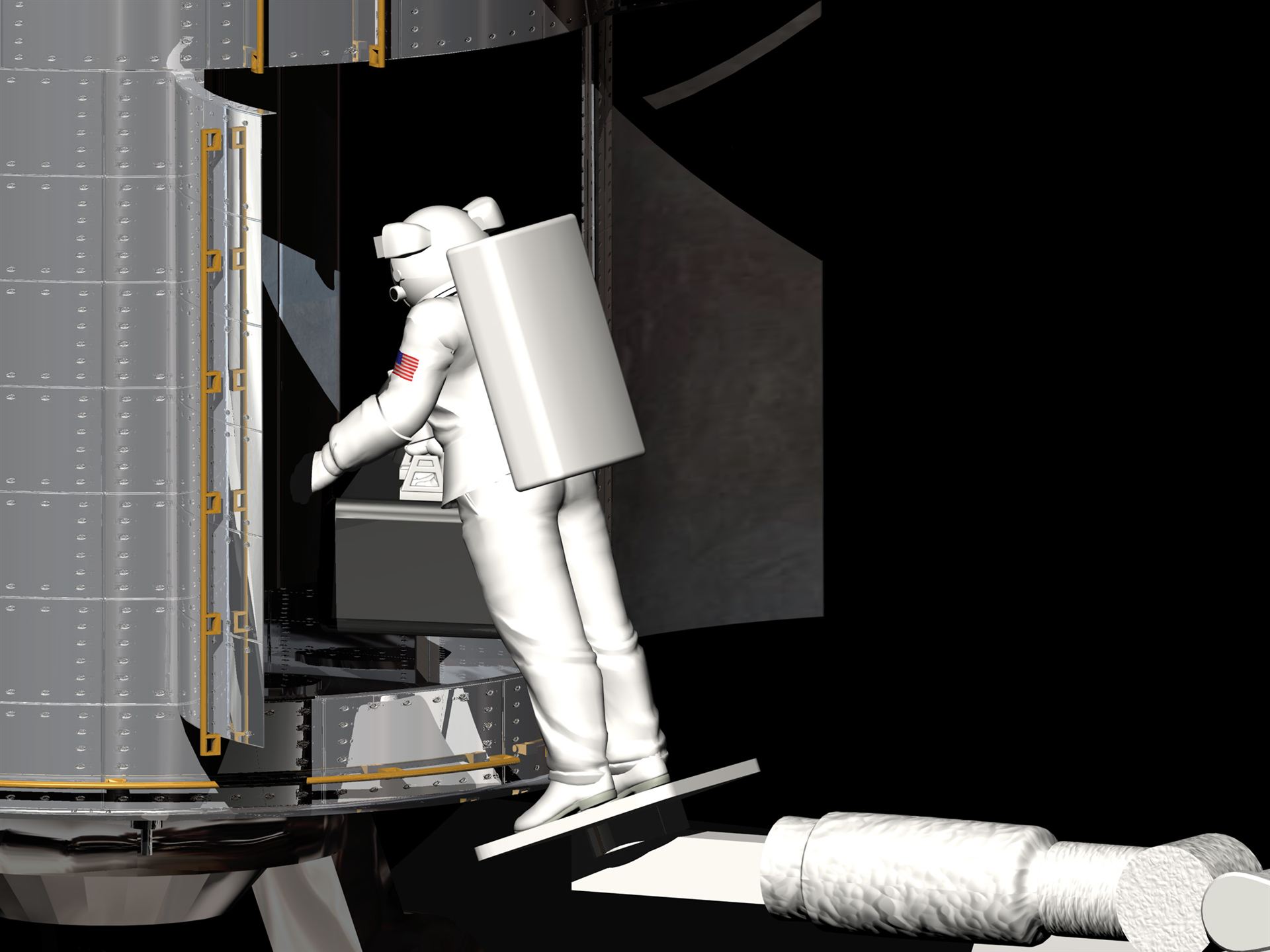 Installation of the NICMOS cooler